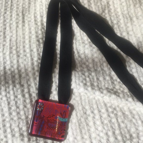 Glass Art Neckless - Picture 4 of 6